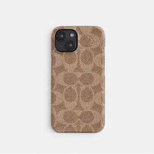 ❌SOLD❌COACH NEW YORK Iphone 15 Plus Case In Signature Canvas